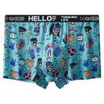 product_image_name-Fashion-TMF 4 pièces/ensemble de sous-vêtements pour hommes, boxers respirants -Multicolors-8