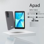 Apad Double Carte 5G, Écran De 7 Pouces,8Gb+256Gb,5,0M+8,0M