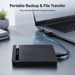 Generic Boitier Externe SATA 3 - Type C Hdd/Ssd compatible Pc, Mac et Smartphone - image 2