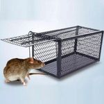 Generic rat stop - Piège À Souris Cage Réutilisable - Pieges A Rat - Piege A Souris - Noir - image 2