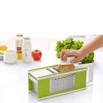 Generic Rapeuse-Légumes Multifonctions - Vert/Blanc - image 3