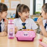 Generic  Kit Lunch Box + Gourde Enfant Rose - image 2