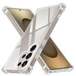 Coque transparente Compatible Pour Samsung Galaxy S25 Ultra - TRANSPARENT