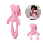 product_image_name-ShebSheb-Peluche lapin toute douce pour enfants – Lapin aux longues pattes, peluche courte et lisse, doudou câlin pour bébé, confort et cadeau-1