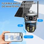 product_image_name-Generic-Caméra de sécurité solaire CALUS VC I7-4G qui prend puce avec contrôle à distance-6