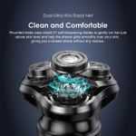 product_image_name-Oraimo-SmartShaver 2 Magnet Rasoir électrique Rotatif Confortable -Argent-3