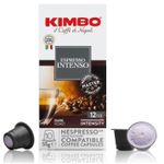 product_image_name-Generic-Café italien KIMBO, lot 2x10 capsules  de  café 100% Arabica ( soit2 0 capsules). Café Espresso Intenso, intensity 12 / 13 compatible Nespresso. Très intense. Importé d'Italie-2