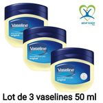 Vaseline Lot De 3 Vaselines 50ml