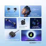 Oraimo Écouteurs sans fil ANC avec audio spatial OTW-625 NOIR - image 2
