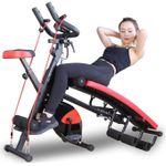 product_image_name-Generic-Machine De Fitness Combinée 7 En 1, Vélo D'exercice Multifonction, Machine Abdominale, Banc Assis, Dispositif De Traction/compteur/poteau De Pompes/service De Tension/corde De Traction-2