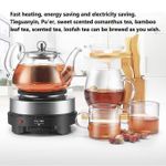 Generic Puissant Plaque Chauffante Multifonctions Pour Café Ou Thé 500 Watts - image 2
