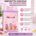 Serviette Cheveux en Microfibre