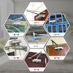 product_image_name-Generic-Ferme-Porte Automatique Hydraulique (Groom) - Fermeture Réglable & Silencieuse - Idéal Bureau, Boutique & Maison - Maintient la Climatisation - Argent-6