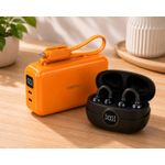 Generic Pack Power Bank 20000 mAh & Écouteurs Bluetooth Sans Fil - image 2