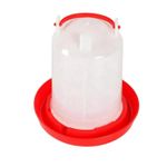 Lot De 05 Abreuvoirs 1,5 Litre Volaille (Poulet, Poule, Poussin, Canard, Oie, Oiseau, Caille, Pigeon)