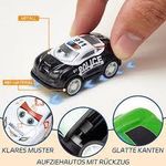 Generic Lot de 12 Mini Voitures de Course Jouets - image 2