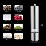 product_image_name-Generic-Moulin à Poivre En Acier Inoxydable Broyeur à épices à-3