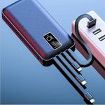 product_image_name-Generic-Power Bank Filaire 4 Câbles De Charge Intégrés 10000Mah-3