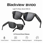 Blackview Lunettes Intelligentes BV100 - IA avec Caméra 8 MP - Appels Bluetooth + Assistant Vocal - image 2