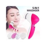 product_image_name-Generic-Soins De Beauté 5 En 1 Brosse Masseur Laveur Visage Soins De La Peau Électrique-1