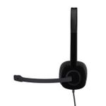 Generic LOGITECH Casque audio filaire supra-auriculaire Logitech H151 avec micro (noir) - image 2