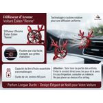 Generic Diffuseur de Parfum pour Voiture Design "Renne" – Élégance et Fraîcheur - image 2