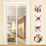 product_image_name-Generic-Moustiquaire Magnétique anti-moustique pour Porte – Profitez de l'Air Frais sans les Inconvénients !-1