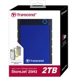 Transcend Disque Dur Transcende 2 Terra - bleu 