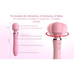 SEXTOYS Love Magic Wand Stimulant Rose - image 4
