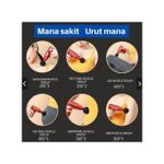 product_image_name-Generic-Pistolet de massage musculaire portable rechargeable - 4 têtes de relaxation-4