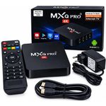 Mxq Pro Android TV Box - 4K  -WiFi - Noir