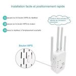 product_image_name-Generic-Répéteur Amplificateur De Signal WiFi Avec WPS 300Mbps 2,4 GHz Sans Fil - 2 Ports Rj45 Ethernet-2