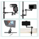 product_image_name-Generic-Pince à crabe a fixation magique pour éclairage de moniteur d'appareil photo - flexible et rotatif - photographie - lumiere-5