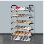 In Étagère à chaussures 5 niveaux – Rangement multifonction