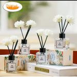 Generic Diffuseur de Parfum d’Ambiance avec Bâtonnets – Parfum Maison Élégant, Longue Durée & Décoration Chic - White Peach - image 3