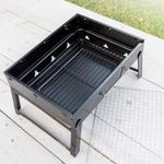 Generic Mini barbecue grill à charbon portable pour la cuisine - image 5