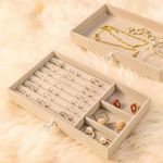 Generic Cool Coffret à Bijoux Acrylique avec 3 Tiroirs Rangement Bijoux - image 2
