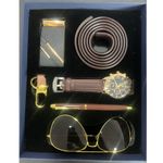 product_image_name-Fashion-Coffret Cadeau "L'Équipement Complet" – Montre Chrono, Ceinture Automatique & Lunettes Aviateur-2
