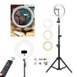 ring Light Professionnal 36 Cm De Diamètre - 14 Pouces  + Une Commande + Un Trépied Offert