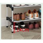 product_image_name-Generic-Étagère à Chaussures 4 Niveaux – Range Chaussures Multiniveaux en Métal-1