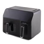 product_image_name-Generic-Friteuse Double Air - H08AFBK2S1 - 8L(4L+4L) - Digital - Circulation D'Air Chaud - Noir - 8 Pgrm De Friture-4