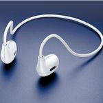 Generic Écouteurs Sans Fil Sport Oreille Ouverte - Casque à Conduction Aérienne Bluetooth - Autonomie 8H - Blanc - Idéal Running, Cyclisme, Bureau - image 5