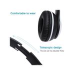 Generic Casque Bluetooth Multi-Fonction P47 - Blanc - image 3