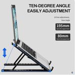 product_image_name-GUEETON-Support D'ordinateur Portable - Noir-4