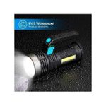 Generic Puissant Lampe Torche LED Rechargeable 4 Modes