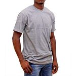 Rapesco T-shirt Homme Gris Coton Confortable – Style Simple et Élégant