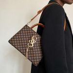 product_image_name-Fashion-Sac à main élégant pour femme Sac à bandoulière / sac à bandoulière classique à franges - Marron-3