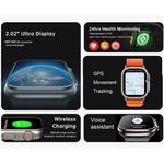 DRASURE S12 Ultra3 Max Montre Connectée Sport 49mm Écran OLED 2.3" Full Touch Appel Bluetooth Compatible Android iOS - image 6