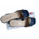 product_image_name-Mode-Chaussure femme, dame talon court Mules Ana Bella-Bleu-2