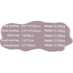 Generic SAC A LANGER /MATERNITE PIECES - image 3